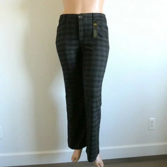 Lee Jeans Flex Motion Women's TUMMY CONTROL Trouser Regular Fit Plus Size 16 NWT - Picture 3 of 9